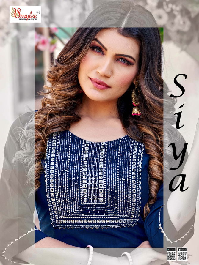 Rung Siya Ethnic Wear Wholesale Designer Kurtis Catalog